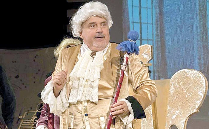 Eugen Cristea a fost împăratul Joseph al II-lea, în piesa “Amadeus”