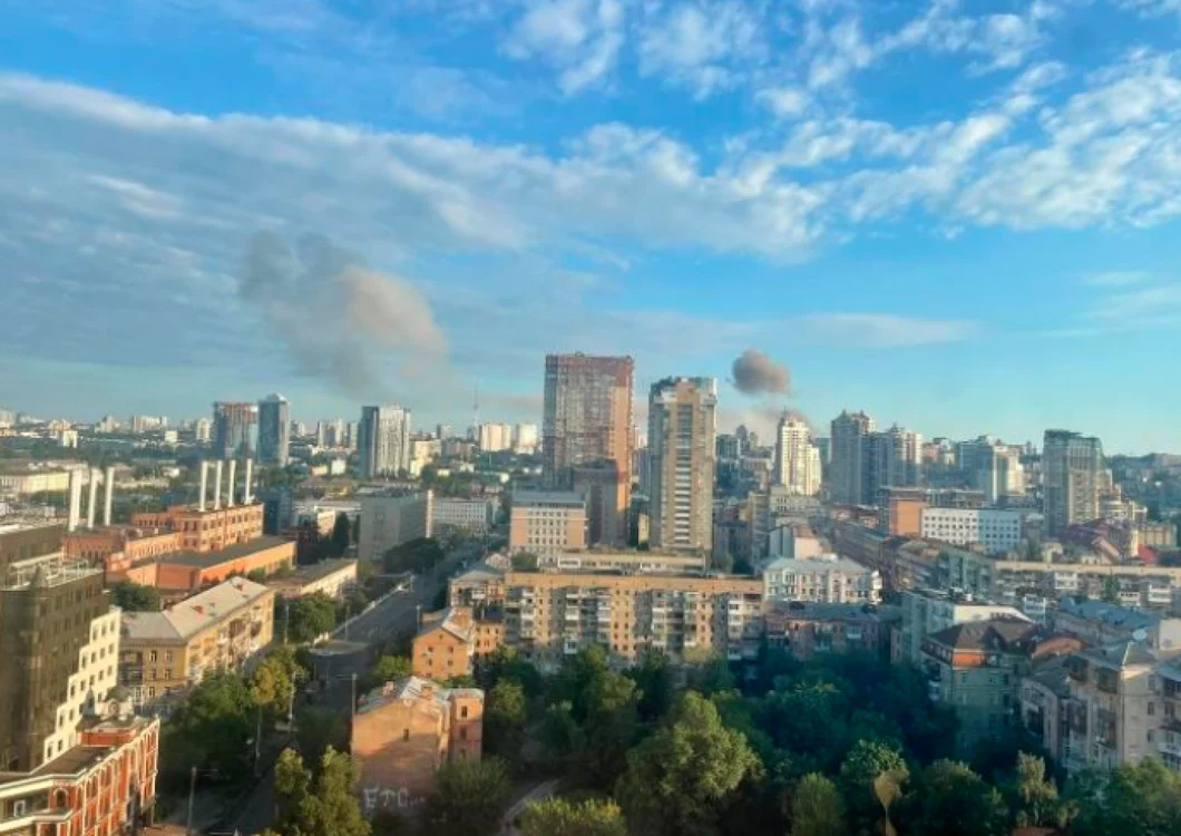 Kiev în vreme de război FOTO Twitter