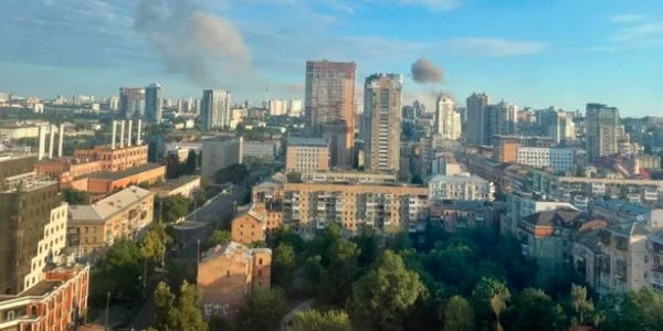 Explozii in Kiev FOTO Twitter 