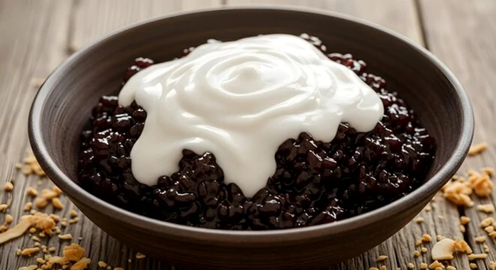 Budinca de orez negru este foarte sănătoasă / foto: Adobe Stock