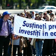 Protest profesori / foto Unimedia