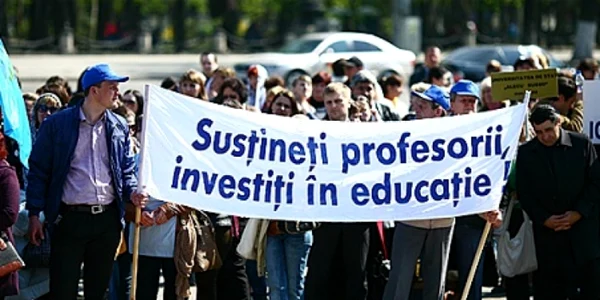 Protest profesori / foto Unimedia