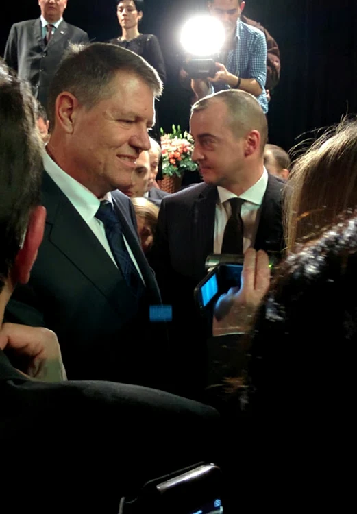 Klaus Iohannis, la întâlnirea cu Siaspora FOTO Tatiana Bejenaru