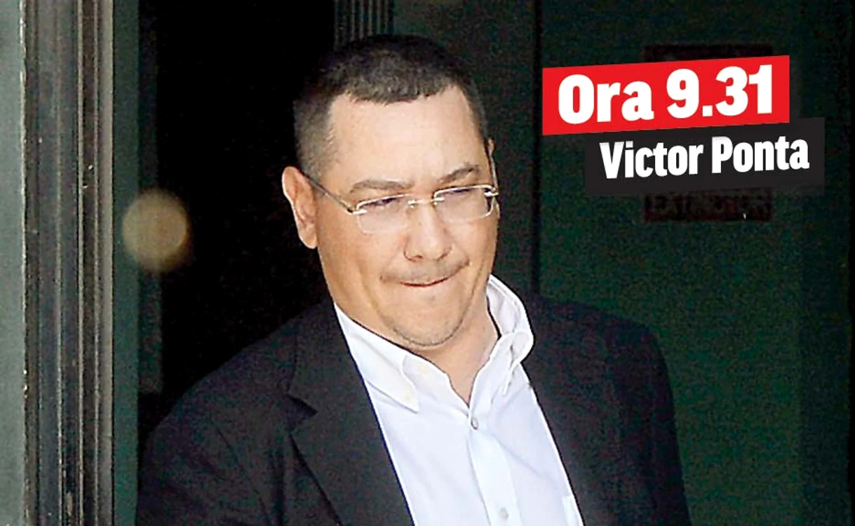 Victor Ponta a fost cel mai matinal