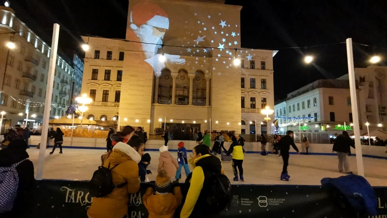 S-a deschis Târgul de Crăciun de la Timişoara FOTO Ş.Both