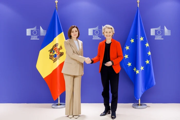 Maia Sandu a avut o întrevedere cu Ursula von der Leyen. FOTO: Presedinte.md