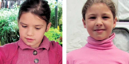 Suceava: Alexia (7 ani) vinde mălai în Piaţa Mică iar Estera (15 ani) îmbie trecătorii cu şerveţele