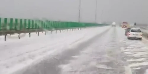 A4 acoperita cu gheata Captura video