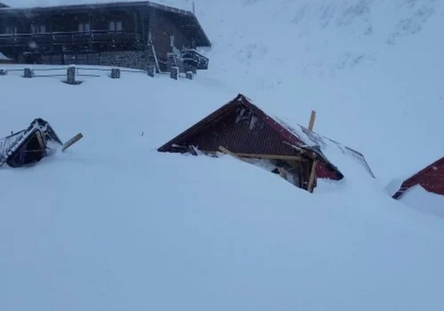 sibiu avalansa balea lac. foto  Dan Popescu