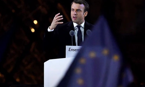Emmanuel Macron Celebrates His Presidential Election Victory At The Louvre jpeg
