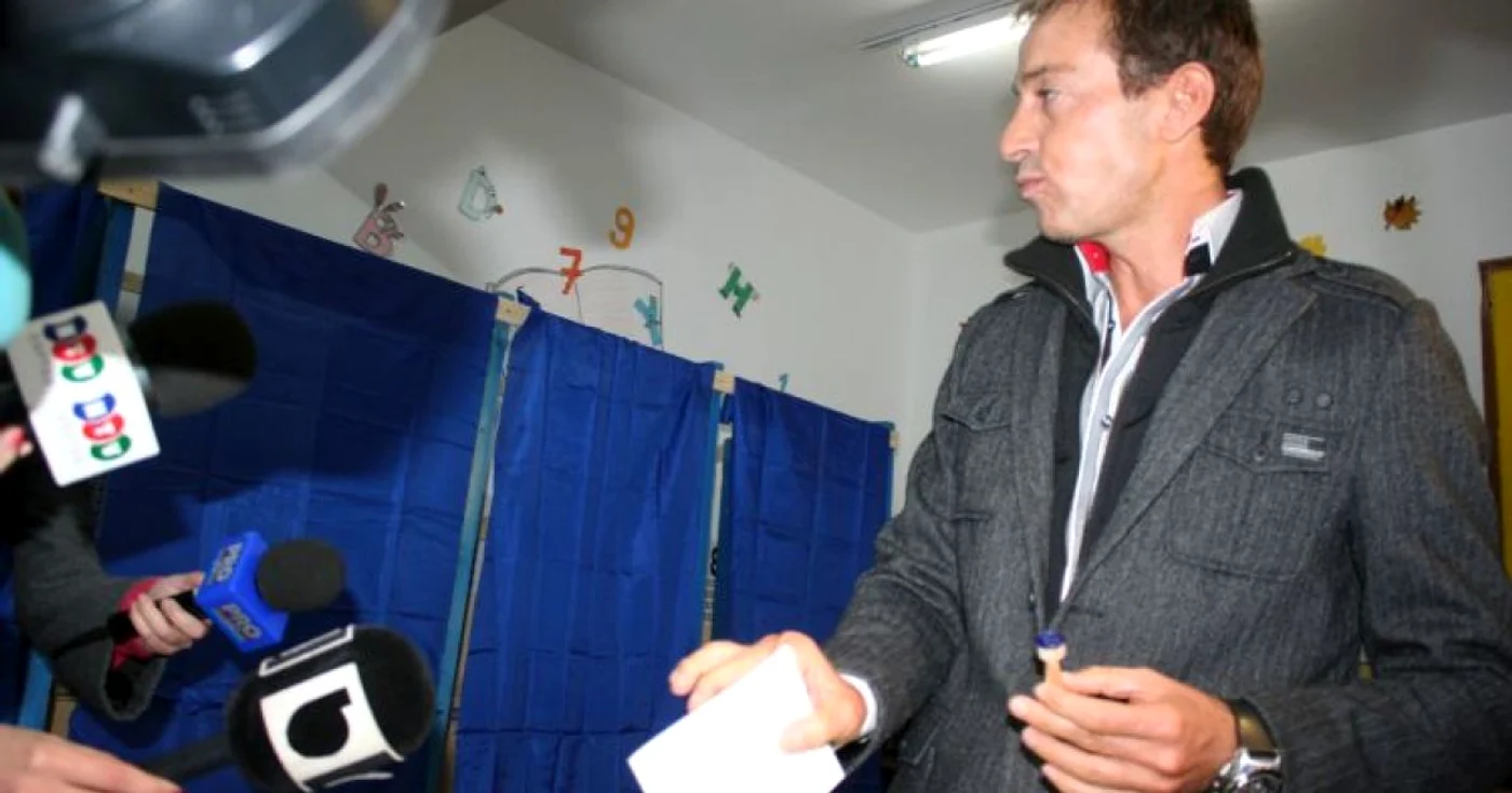 Radu Mazăre, la vot