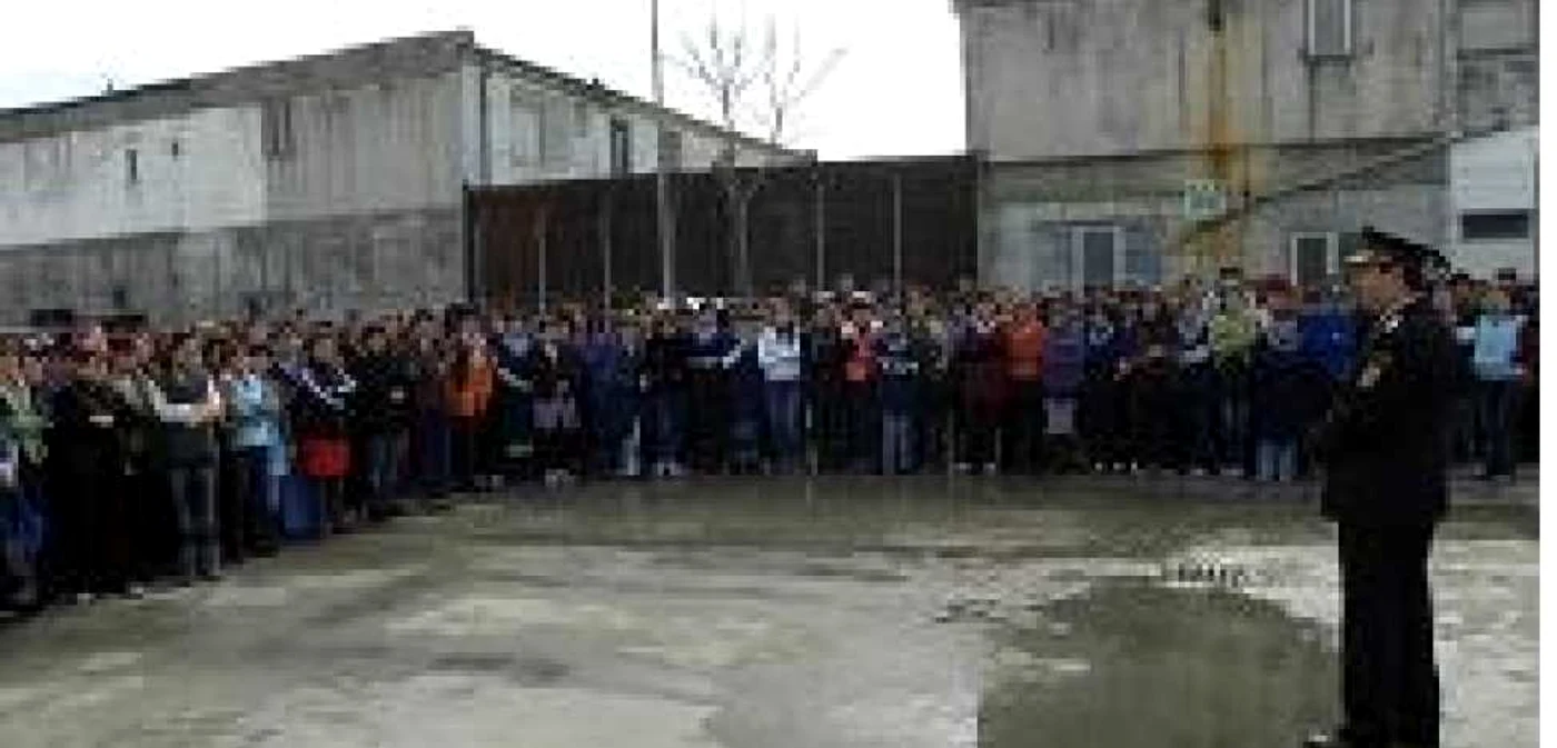 Exercițiu la fabrica de textile
