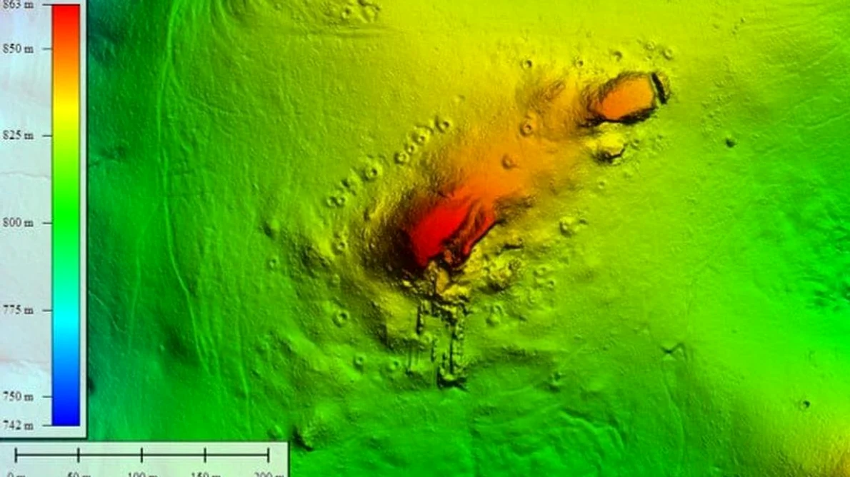 Noi descoperiri arheologice, cu ajutorul tehnologiei LiDAR, în Defileul Oltului din Munții Perșani jpeg