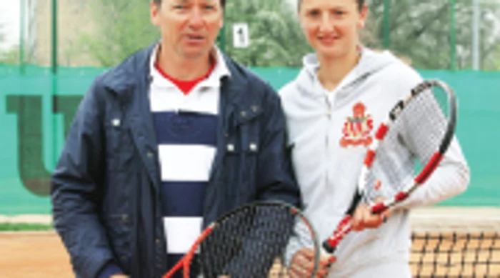 Marius Comănescu, alături de Irina Begu