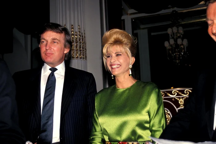 Donal Trump şi Ivana ( Foto: Profimedia).
