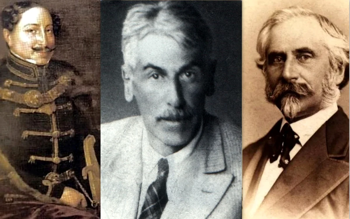 Vasile Nopcsa, Franz Nopcsa și Francisc Nopcsa. Wikipedia