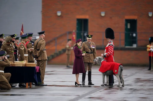 Lady Ghika la ceremonia St. Patrick's Day 