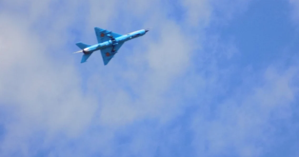 Spectacol aviatic la Baza 95 Aeriană Bacău