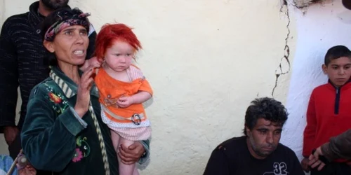 Familia de romi din Bulgaria