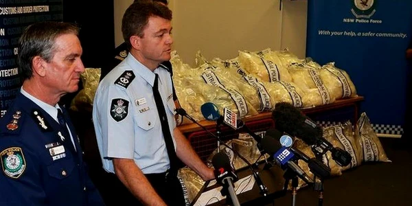 Captură-record de trei tone de Ecstasy şi metamfetamină în Sydney FOTO The Sydney Morning Herald 