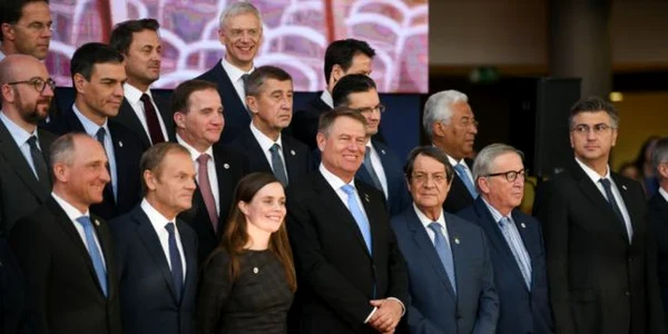 klaus iohannis la reuniunea consiliului european 22 martie 2019 foto presidency