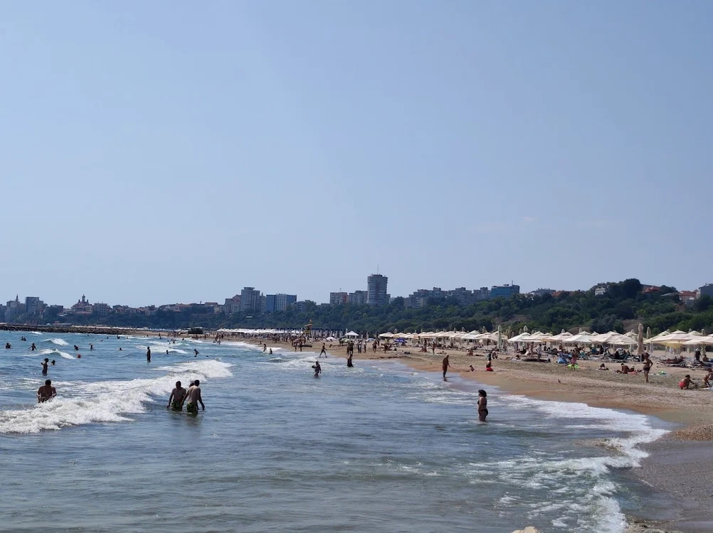 Plajă din Constanța FOTO : C. Mazilu