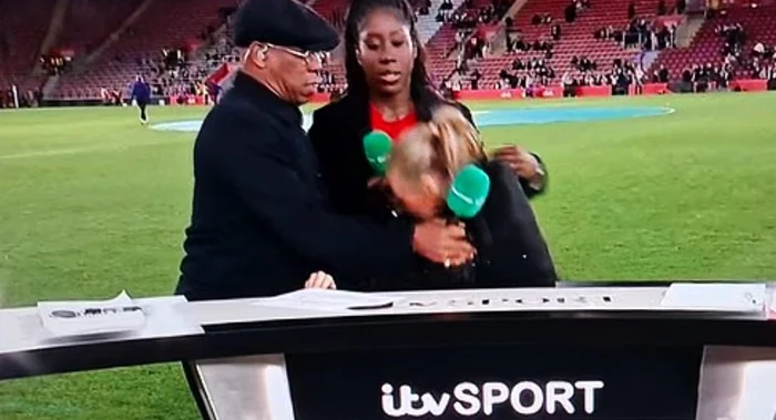 O prezentatoare cunoscută a leșinat în timpul unei transmisiuni live FOTO: X/ @upuknews1