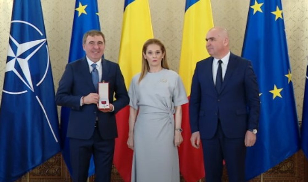 Gică Hagi, gâtuit de emoție la primirea distincției „Steaua României”: 50 de ani am muncit pentru acest moment!