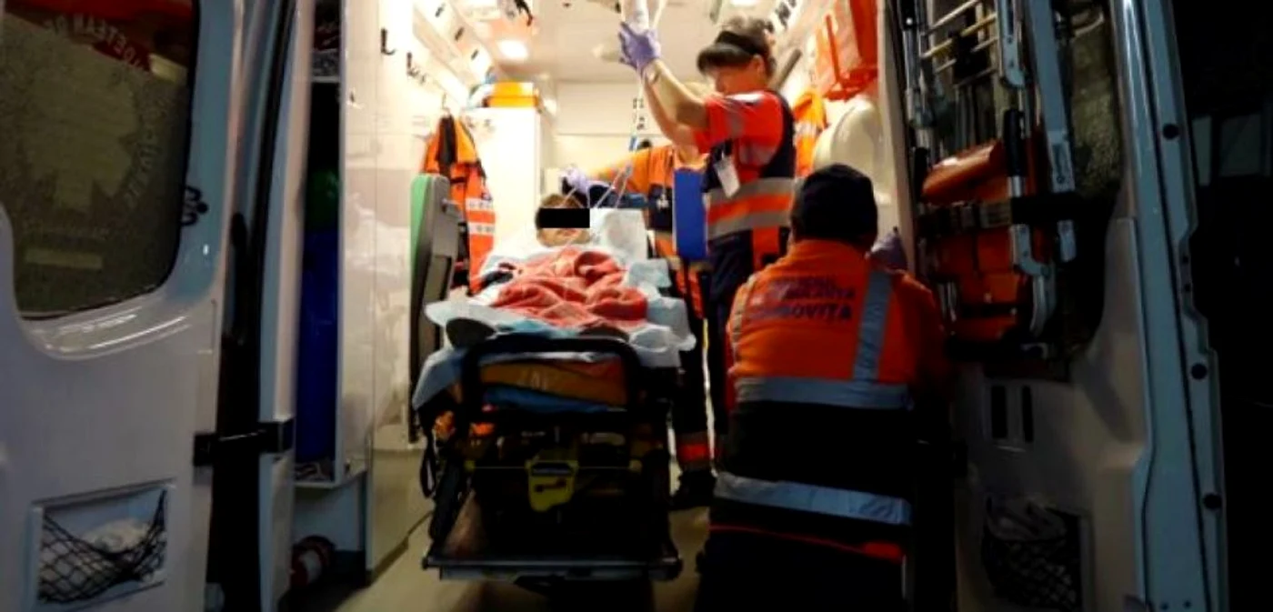 Echipaj de la Serviciul de Ambulanţă FOTO Arhivă