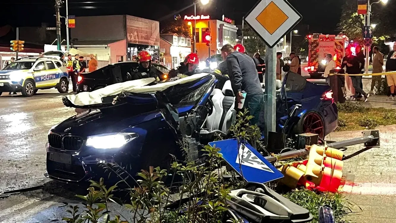 Accident în Constanța FOTO: FB
