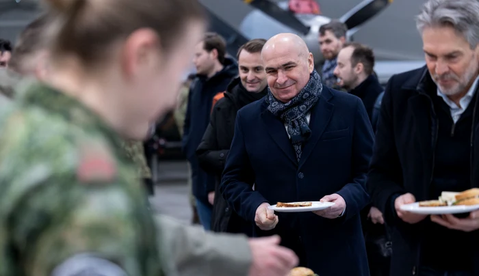 Premierii României și Olandei au mâncat la popotă FOTO: Guvernul României