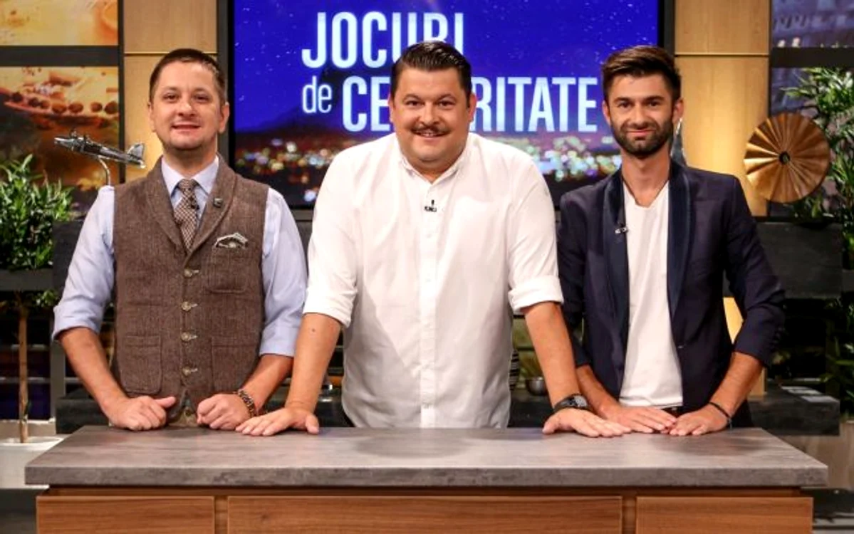
    Octavian Strunilă, Mihai Bobonete și Paul Ipate prezintă ”Jocuri de celebritate”foto: PRO Tv  