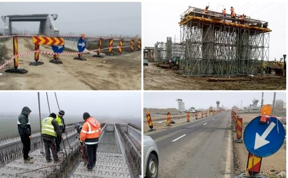 Şantier Centura Timişoara Sud FOTO DRDP