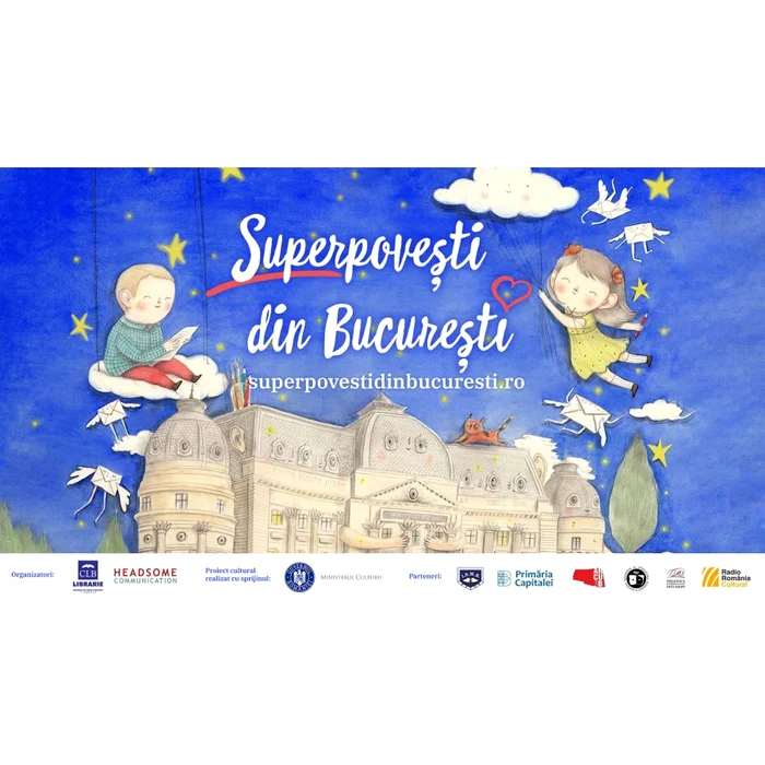 Prima carte în care copiii și adolescenții din București rescriu legendele orașului jpeg