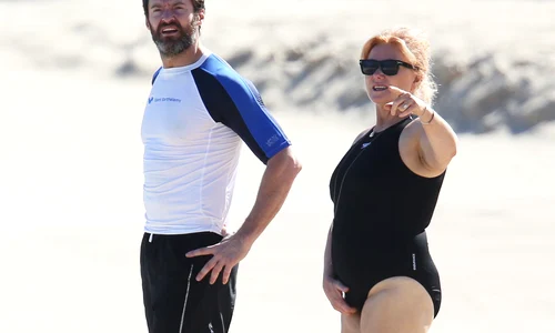 Exclusive    Hugh Jackman & Deborra Lee Furness Go For A Swim In St  Barts jpeg
