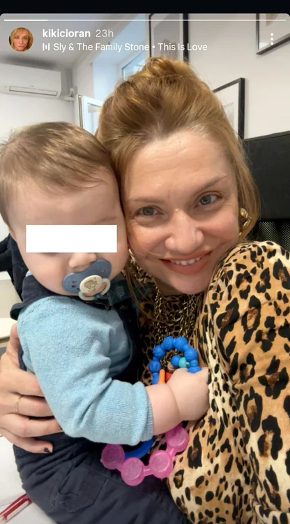 Cristina Cioran și Max - Foto: Instagram