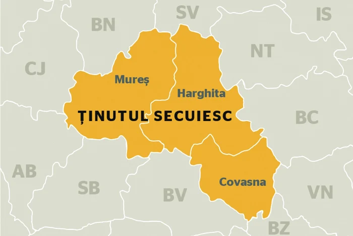 Infografie Tinutul Secuiesc