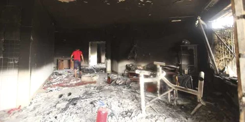 Ambasada sua libia. reuters