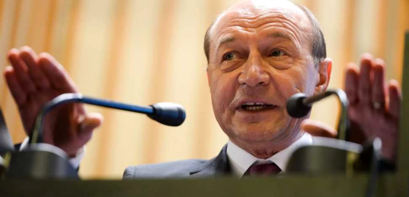 Fostul preşedinte Traian Bsăescu FOTO Mediafax