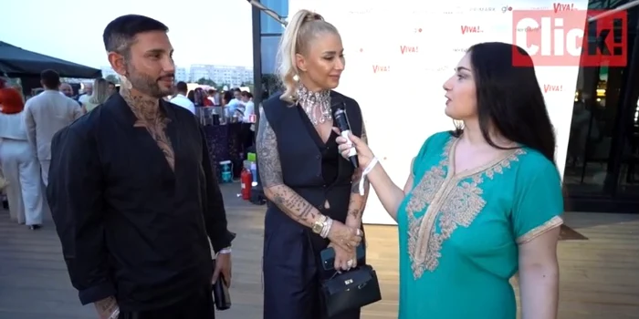 Anamaria Prodan a venit cu Adrian Pescariu la Viva Influencers foto: Click!