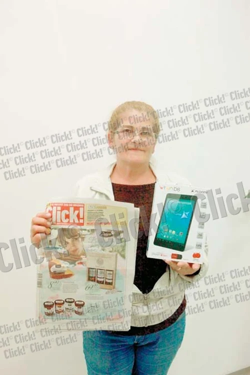 Carmen Popescu a câştigat un telefon performant  la cel mai tare concurs  al primăverii (Fotografii: Click!)