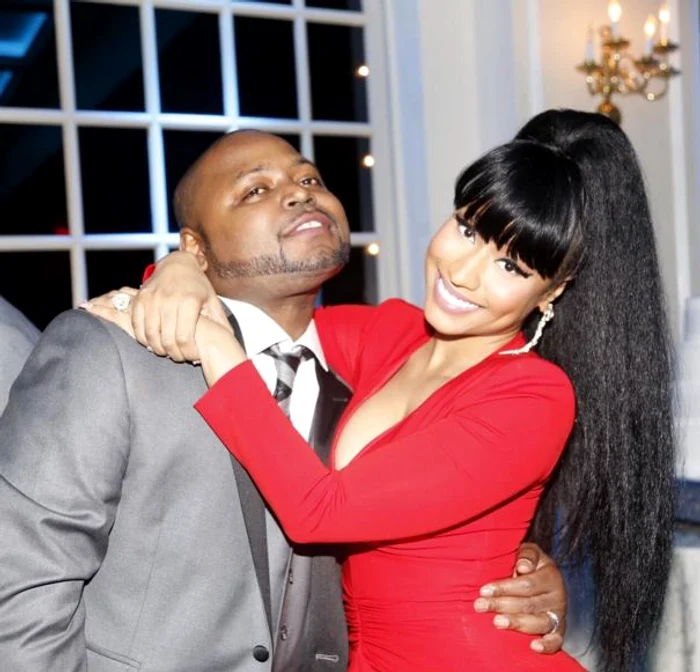 Nicki Minaj (32 de ani), alături de fratele ei Jelani Maraj (37 de ani)foto: Arhiva Personală
