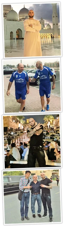 Cei trei foşti mari jucători au fost invitaţi la un turneu amical în Emiratele Arabe Unite