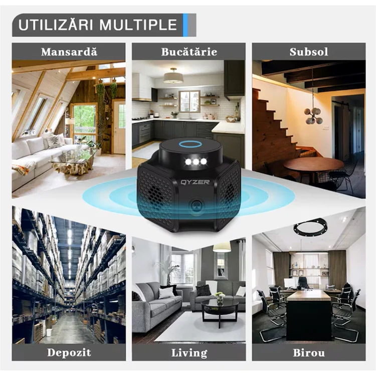 Utilizări multiple ale aparatului cu ultrasunetele Qyzer Foto eMAG