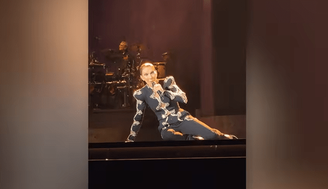Celine Dion a căzut pe scenă în timpul unui concert la Paris. Gestul făcut ulterior de artistă
