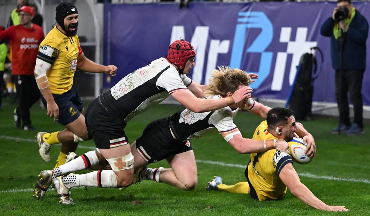 România consemnează o victorie importantă la rugby (FOTO: Sportpictures)