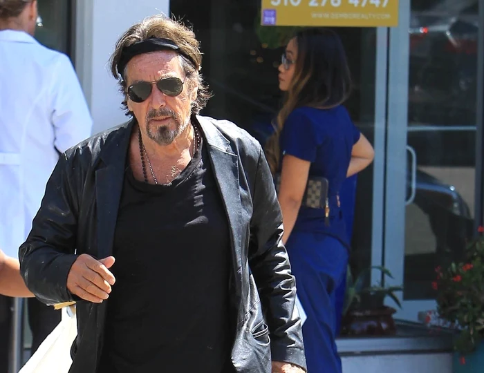 
    Al Pacino şi Lucila Sole au fost fotografiaţi anul trecut, în vacanţa din Cancun foto: Hepta  