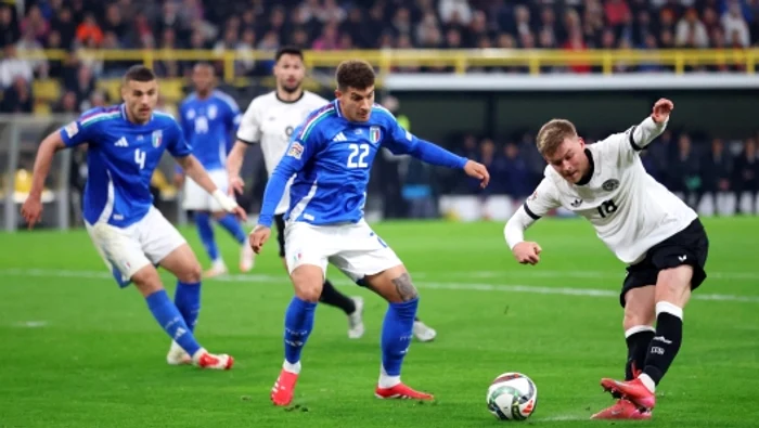 Germania a dominat Italia în primele 45 de minute