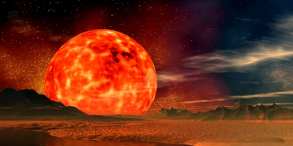 planeta de lava