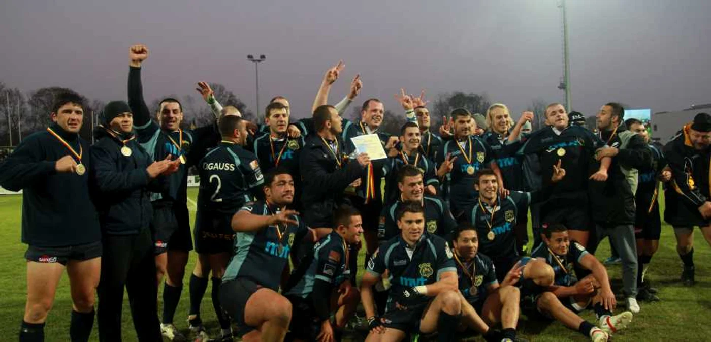 RCM Timișoara a cucerit Cupa României după ce a ocupat locul 3 în Superliga de rugby * Foto: Marian Burlacu